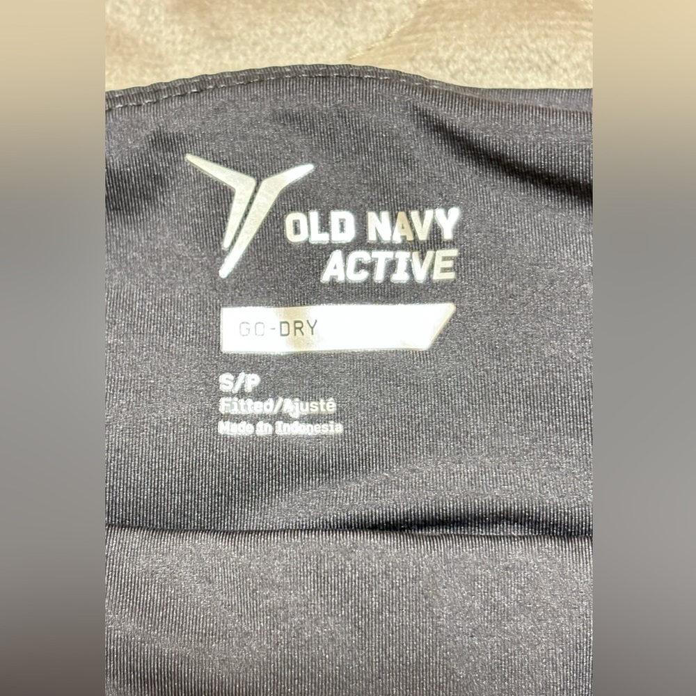 Old Navy Active Go-Dry Printed Leggings S Petite High Rise - Picture 3 of 5